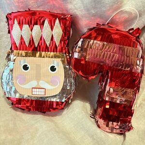 Christmas Nutcracker and Candy Cane Piñata